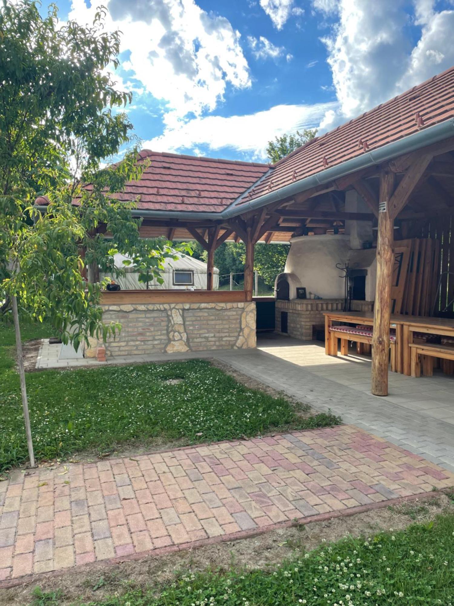 Hotel Nomád jurta Zalakaros mellett Zalamerenye Esterno foto